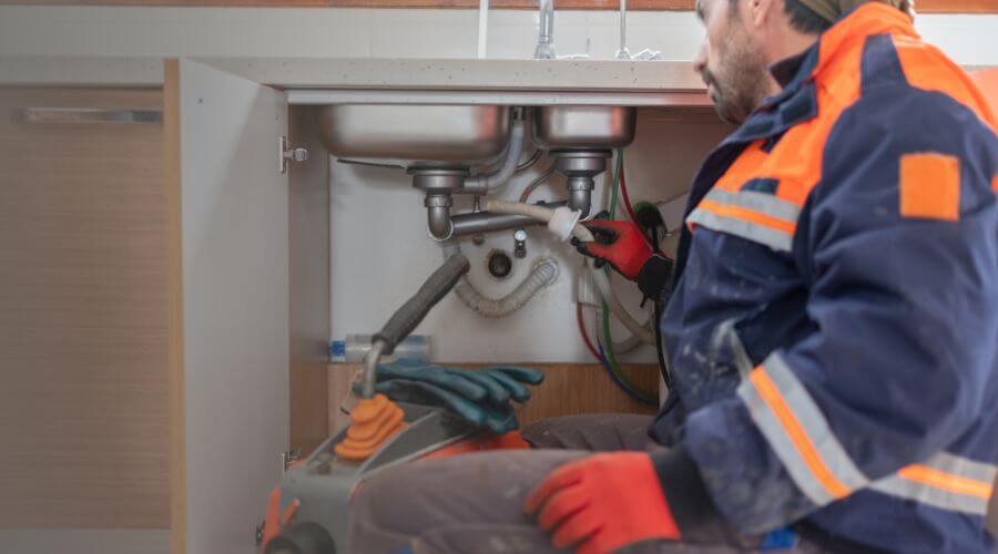 Camera Pipe Inspection Under Slab in Demotte, IN